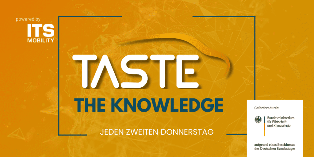 TASTE the Knowledge mit BMWK-Logo